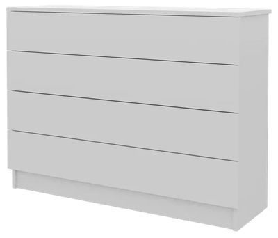 Комод Горизонт Мебель Нео 1050 4 ящика (белый)