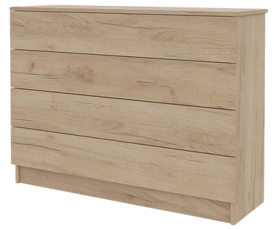 Комод Горизонт Мебель Нео 1050 4 ящика (дуб золотой крафт)