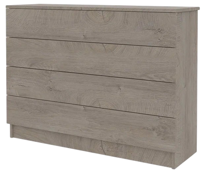 Комод Горизонт Мебель Нео 1050 4 ящика (дуб эндгрейн)