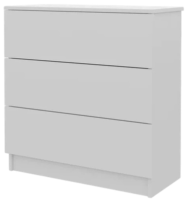 Комод Горизонт Мебель Нео 760 3 ящика (белый)
