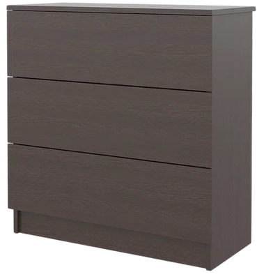 Комод Горизонт Мебель Нео 760 3 ящика (венге)