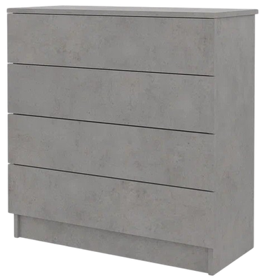 Комод Горизонт Мебель Нео 760 4 ящика (бетон)