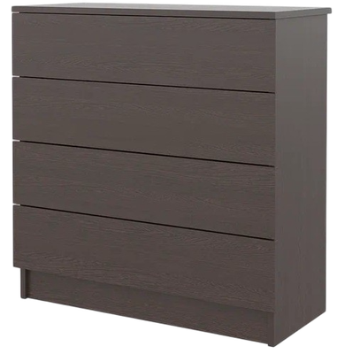 Комод Горизонт Мебель Нео 760 4 ящика (венге)