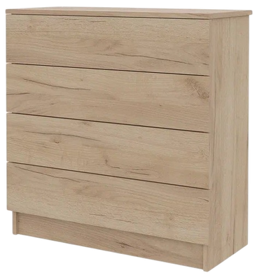 Комод Горизонт Мебель Нео 760 4 ящика (дуб золотой крафт)