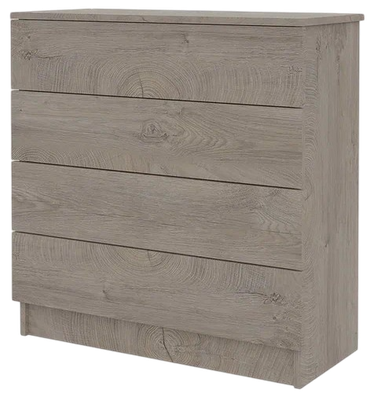 Комод Горизонт Мебель Нео 760 4 ящика (дуб эндгрейн)