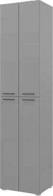 Шкаф-пенал Горизонт Мебель Бонн 500 (серый графит)