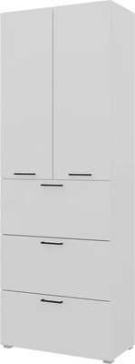 Шкаф Горизонт Мебель Бонн 760 3 ящика (белый)