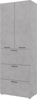 Шкаф Горизонт Мебель Бонн 760 3 ящика (бетон)