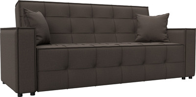 Диван Лига Диванов Лига-067 книжка / 129826 (рогожка амур 05 коричневый)