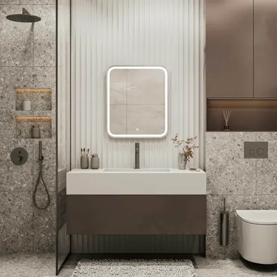 Зеркало Grado Elaris 800х800 / GDZ232 (с подогревом)