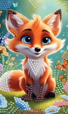 Набор алмазной вышивки On Time Лисенок / 45231