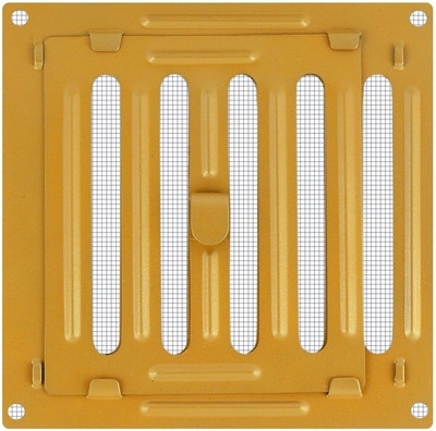 Решетка вентиляционная Нора-М Р-100 / 17273 (золотистый)