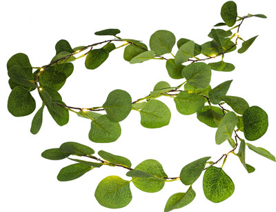 Светодиодная гирлянда AksHome Тип 7 Эвкалипт 20LED 1.9м 3АА