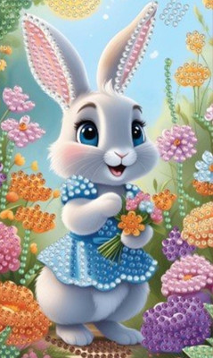 Набор алмазной вышивки On Time Зайка / 45234