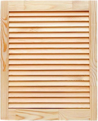 Дверца жалюзийная Альфалес 715x444