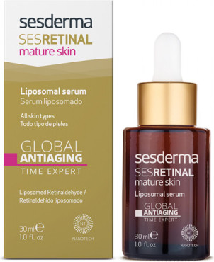 Сыворотка для лица Sesderma Sesretinal Эксперт времени липосомальная омолаживающая (30мл)