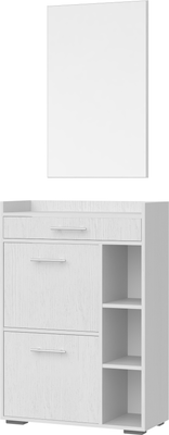 Секция в прихожую Кортекс-мебель Лара СП5 (белый)