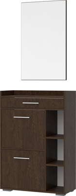 Секция в прихожую Кортекс-мебель Лара СП5 (венге)