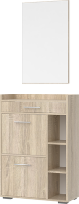 Секция в прихожую Кортекс-мебель Лара СП5 (дуб сонома)