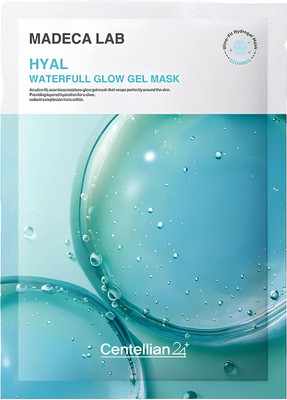 Маска для лица тканевая Centellian24 Madeca hyal waterfull glow gel mask (22мл)