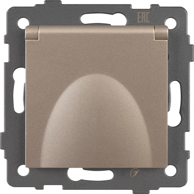 Розетка Arlight SCT-MCP-PL-GD-V / 049837