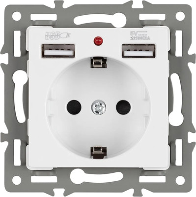 Розетка Arlight SCT-MUAA-PL-WH / 043733