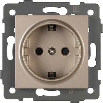 Розетка Arlight SCT-MEU1-PL-GD-V / 049817