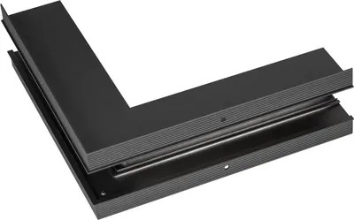 Коннектор для трековой системы Arlight MAG-CON-4560-F-L90-EXT BK / 027014