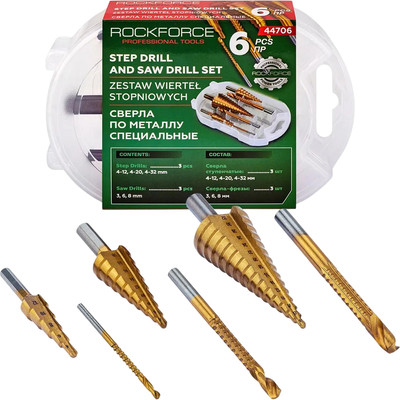 Набор сверл RockForce RF-44706