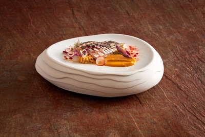 Тарелка столовая обеденная Zepter Costa Verde / LP-CVOP26