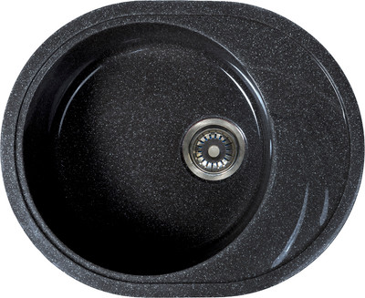 Мойка кухонная Sim Gran S-20 560x460мм / 118 164 (асфальт)