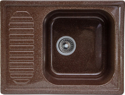 Мойка кухонная Sim Gran S-11 640x490мм / 118 148 (шоколад)