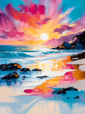 Набор алмазной вышивки Феникс+ Море / 70849