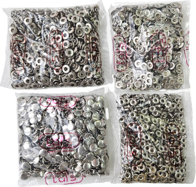 Набор кнопок для одежды New Star Альфа / МФ КА 15 никель-720 (720шт, никель)