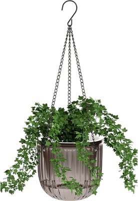 Кашпо BOTANICA Liana (21x20см, коричневый)