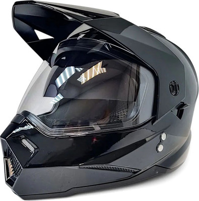 Мотошлем AiM JK802 / 802-001-XXXL (XXXL, Black Glossy)