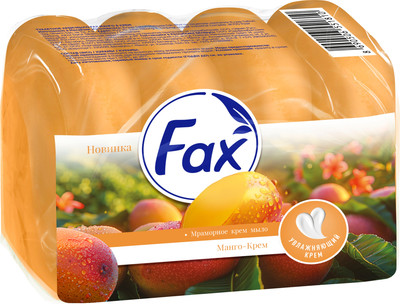 Набор мыла Fax Манго & Крем (4x70г)