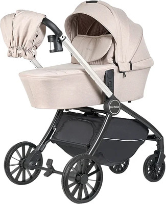 Детская универсальная коляска Farfello Baby Shell 2025 3в1 / BBS-013 (кофейный комби)