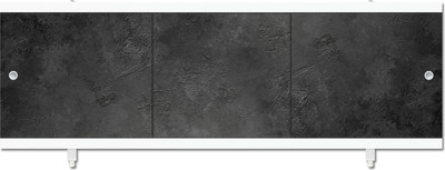 Экран для ванны МетаКам Монолит-М 1.48 (камень черный)