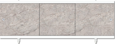 Экран для ванны МетаКам Монолит-М 1.48 (камень серый)