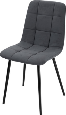Стул Mio Tesoro Палермо (темно-серый/черный)
