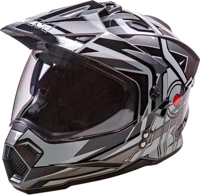 Мотошлем AiM JK802S / 802-024-L (L, Black/Grey/White)