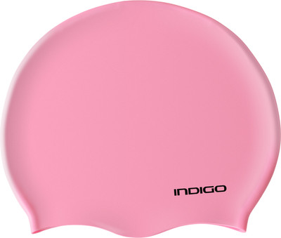 Шапочка для плавания Indigo Sport IN386 (р.55-60, розовый)