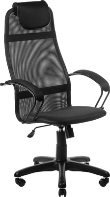 Кресло офисное Mio Tesoro Эрнесто (черный/черный)