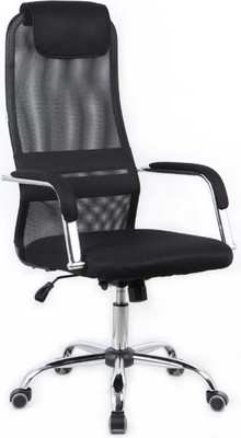Кресло офисное King Style SHP-4 Optic Chrome (черный)