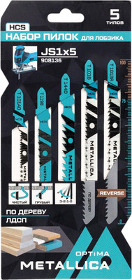 Набор пильных полотен Metallica Optima №1 / 908136