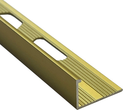 Уголок под плитку Profiling ПО-Г12 (2.7м, золото матовое)