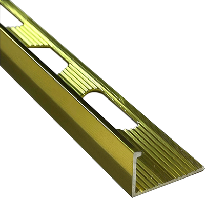 Уголок под плитку Profiling ПО-Г12 (2.7м, золото глянец)
