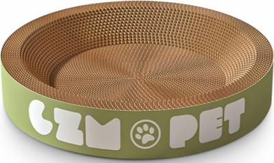 Лежанка-когтеточка Red Bow Картон / HS-CS6 (L)