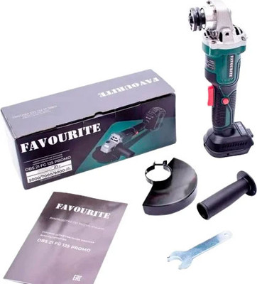 Угловая шлифовальная машина Favourite OBS 21 FG 125 SET PROMO / 150122422